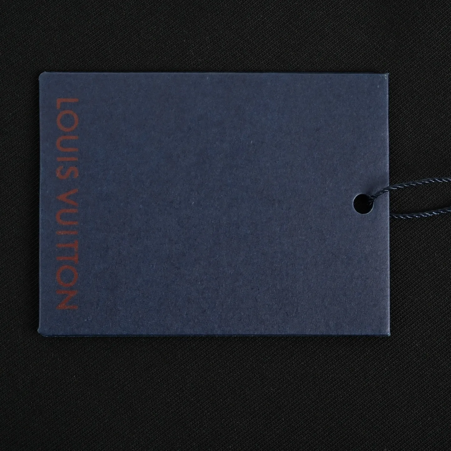 Louis Vuitton/Louis Vuitton 26ss short sleeves with dark logo embroidery on the front and back